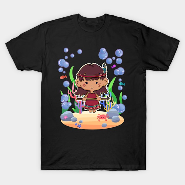 Nanny Indians Anime Manga Comic Gift T-Shirt by fansinn